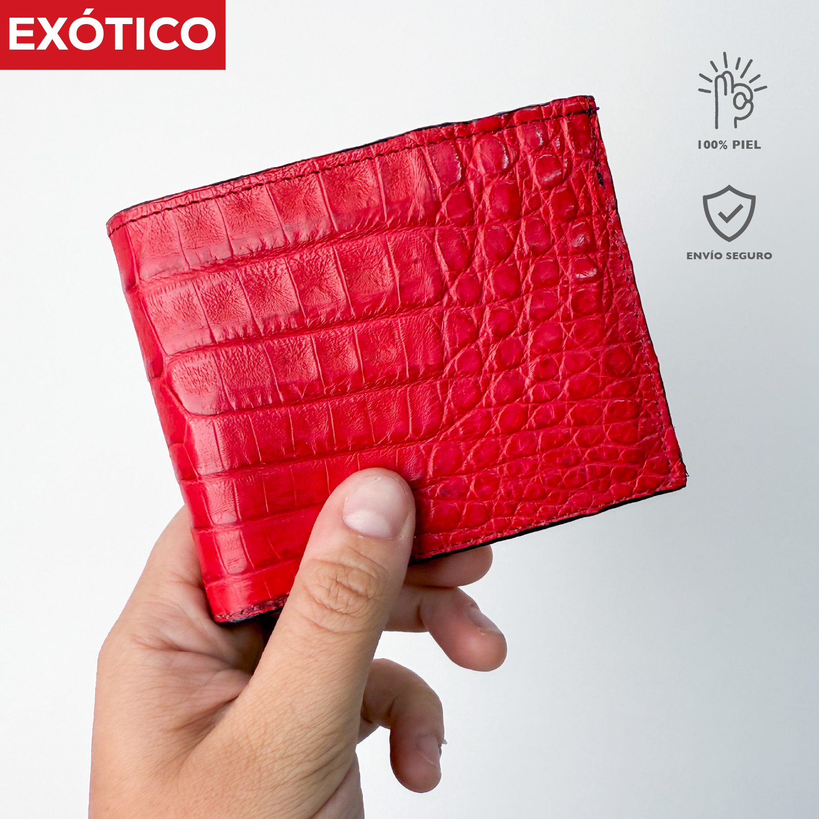 CARTERA EL EXÓTICO ROJO