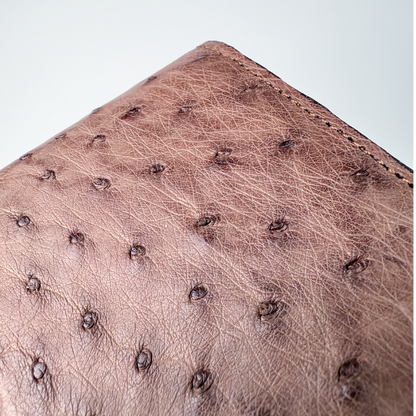 CARTERA AVESTRUZ CAFÉ