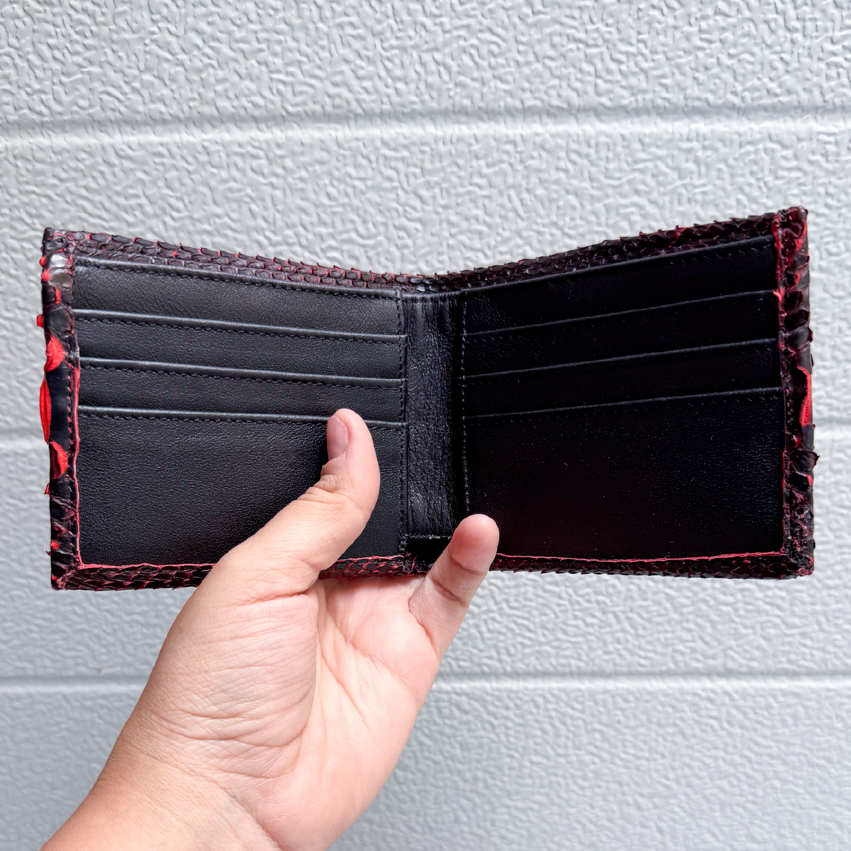 CARTERA SERPIENTE  RED