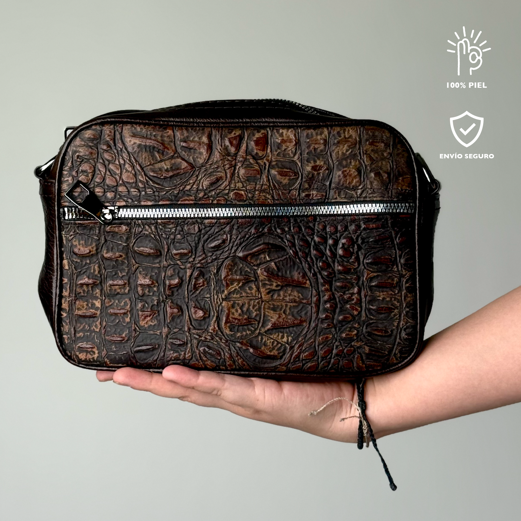 CROSSBODY EL LÍDER BROWN